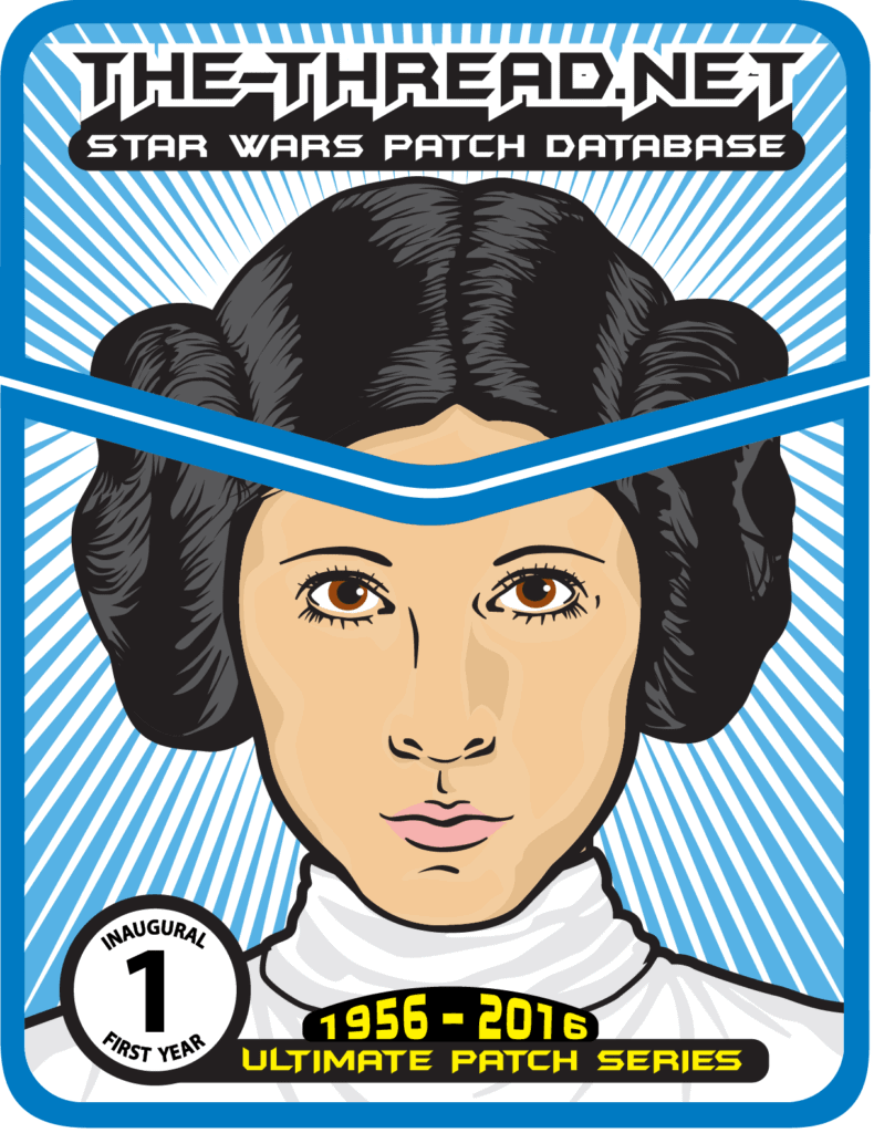 star wars patch card